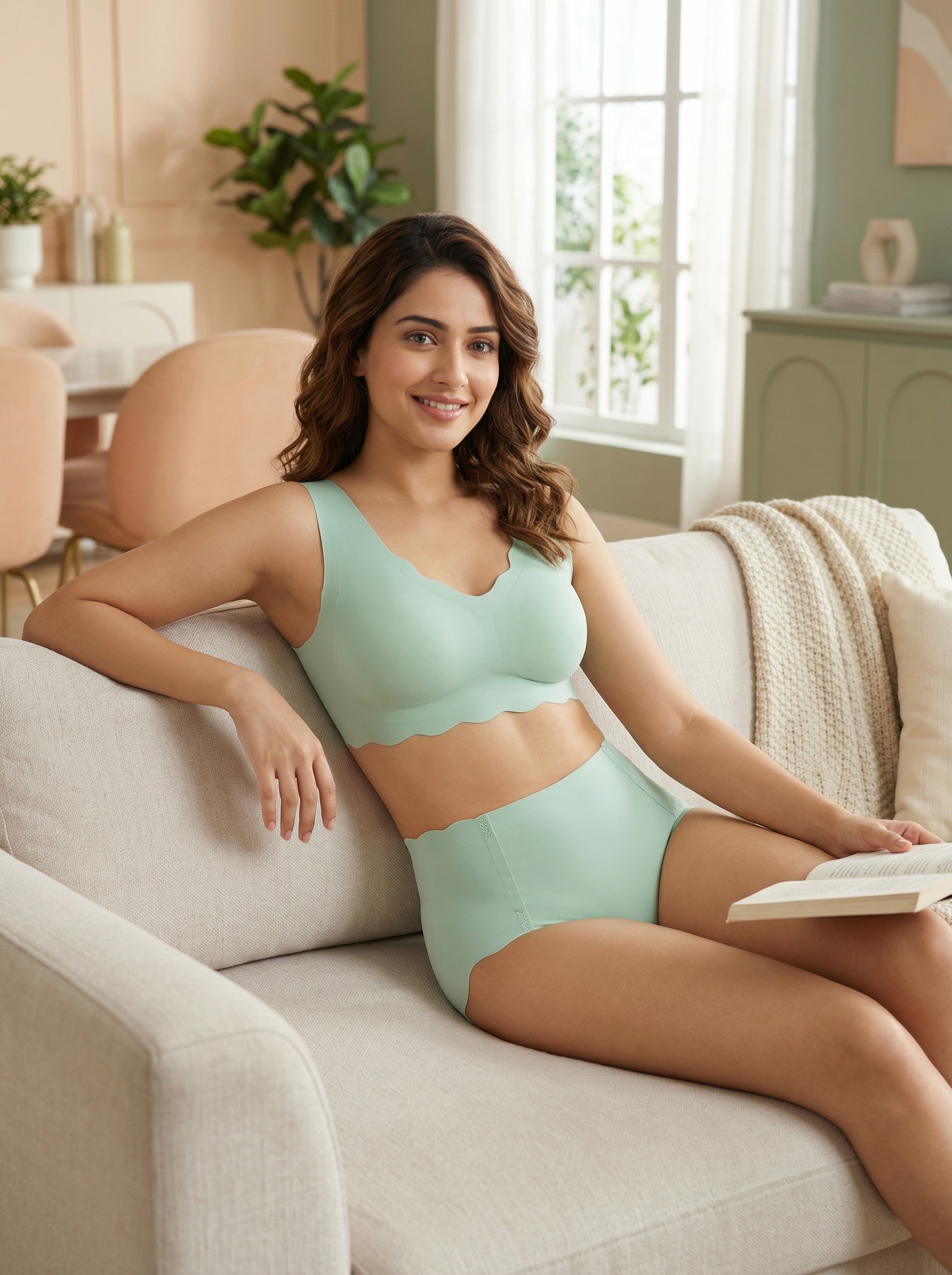 Seamless Full Coverage Sports Bra